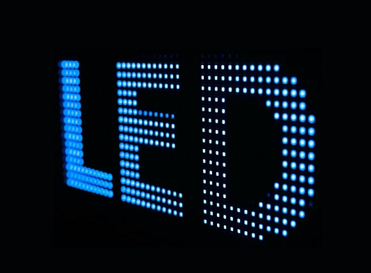 Manutenção de display LED
