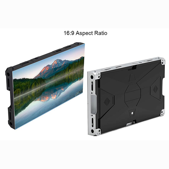 Série LSA HD 4K e 2k LED de TV interna com relação de aspecto 16: 9 Painel de serviço frontal pequeno Pixel Pitch LED Video Wall Display