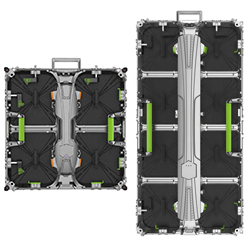LXR Series 500 * 500 mm e 500 * 1000 mm para aluguel de tela de LED interna para palcos de video wall e locação de eventos de exibição
